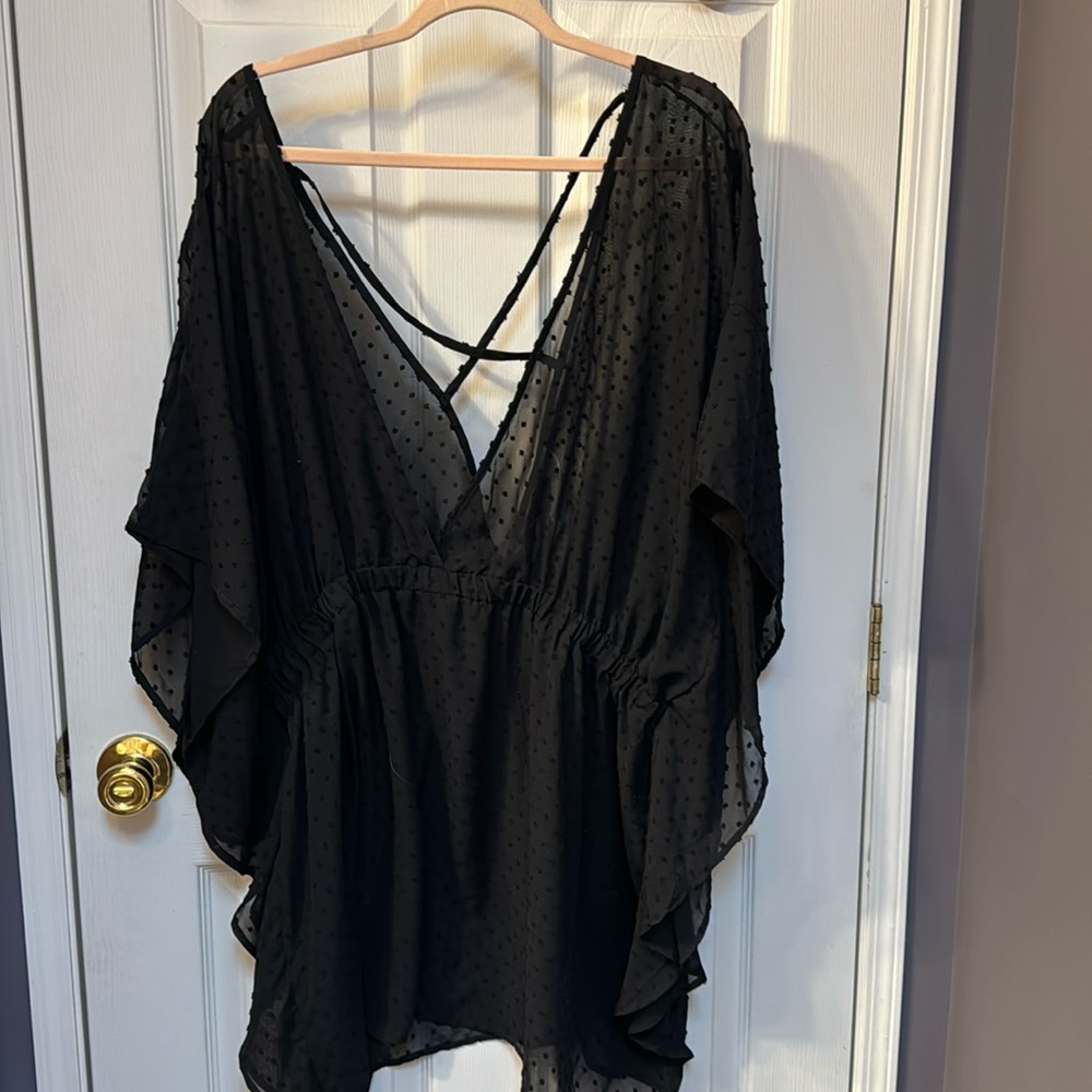 Bathing Suit Coverup Plus 2x